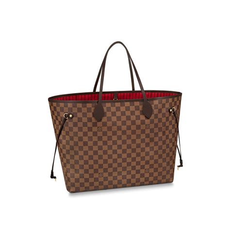 louis vuitton neverfull gm monogram vs damier ebene|Louis Vuitton Neverfull gm sale.